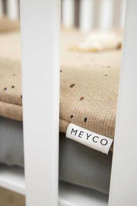 Produktbild Meyco Spannbettlaken Basic Jersey Laufgittermatratze (75 x 95 cm)