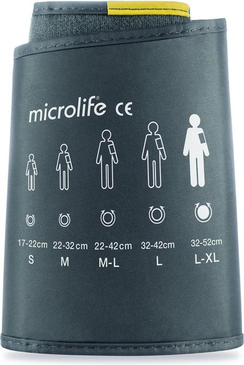 Actual product image Microlife Manschette Oberarm L-XL 32-52cm anthrazit