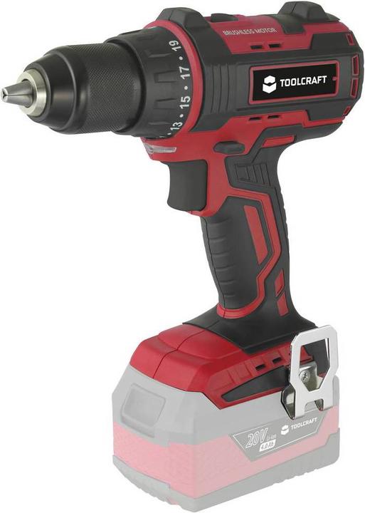 Produktbild Toolcraft 20 V bürstenlose Bohrmaschine (Akkubetrieb)