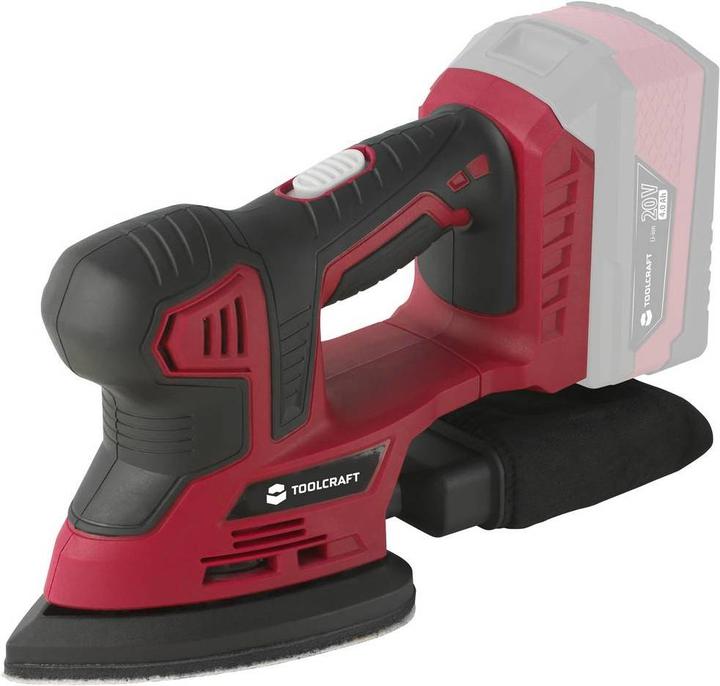 Actual product image Toolcraft Battery-powered multi-sander (Multi sanders)
