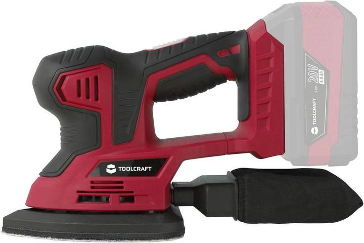 Actual product image Toolcraft Battery-powered multi-sander (Multi sanders)