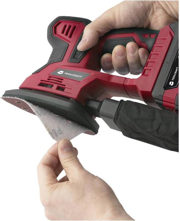 Actual product image Toolcraft Battery-powered multi-sander (Multi sanders)