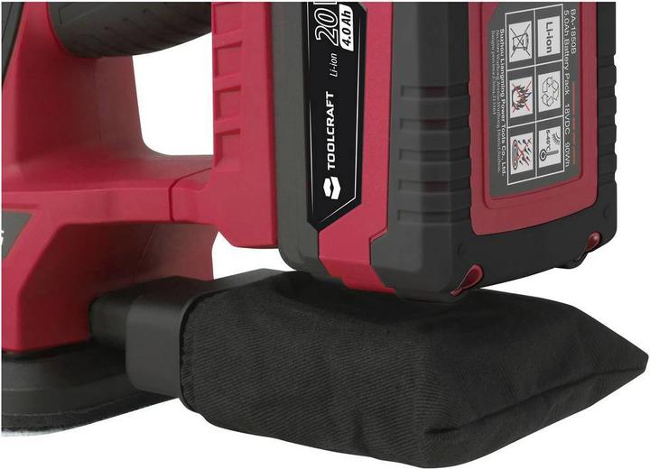 Actual product image Toolcraft Battery-powered multi-sander (Multi sanders)