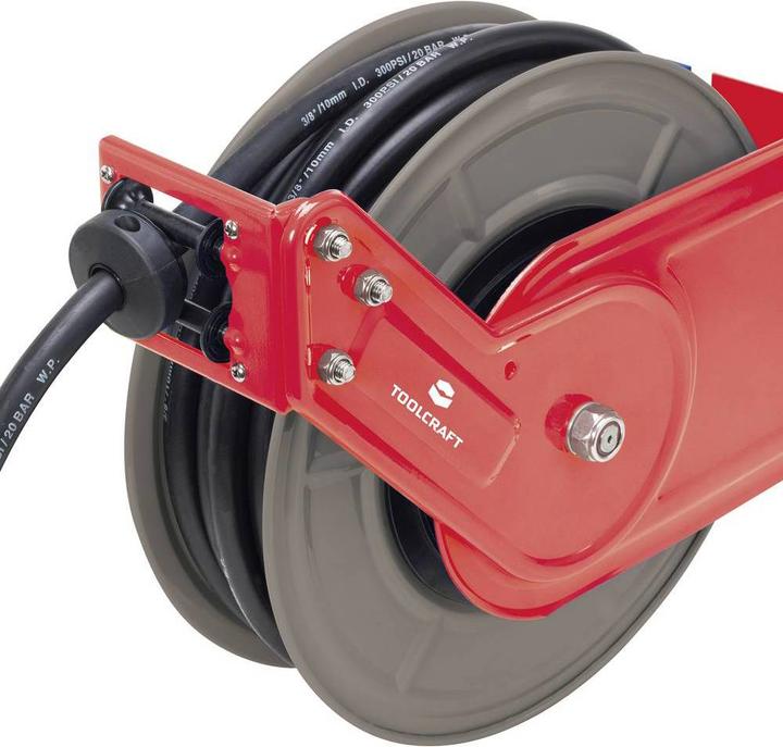 Produktbild Toolcraft Schlauchaufroller