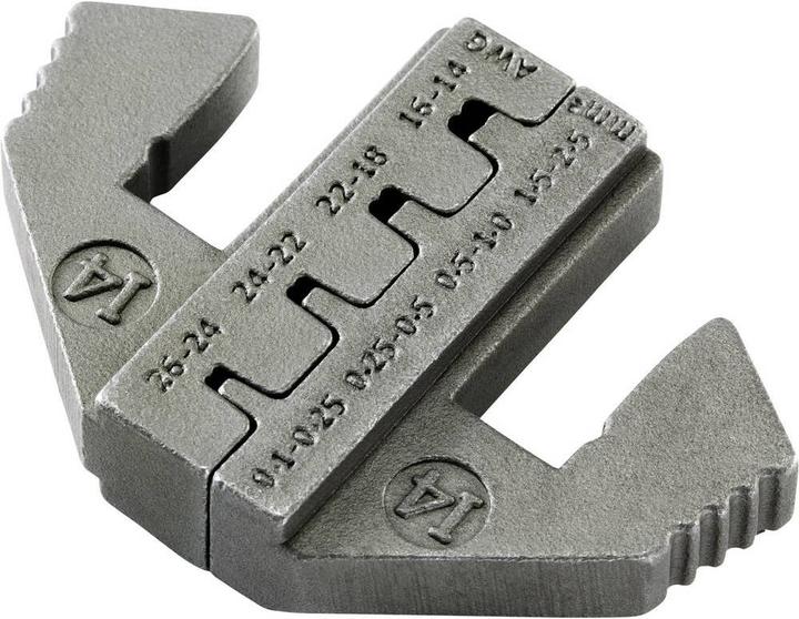 Actual product image Toolcraft Flat plug crimping range: 0.1 to 2.5 mm² (34.10 mm)