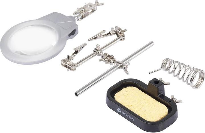 Actual product image Toolcraft Magnifier with third hand (Third hand)
