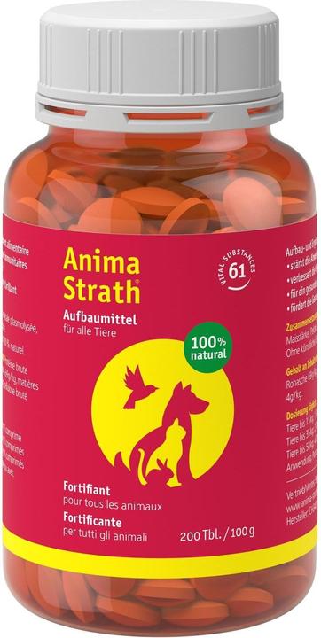 Anima-Strath Aufbaumittel Tabletten 200 Stück (Junior, Senior, Adult, 200 Stk., 130 g)