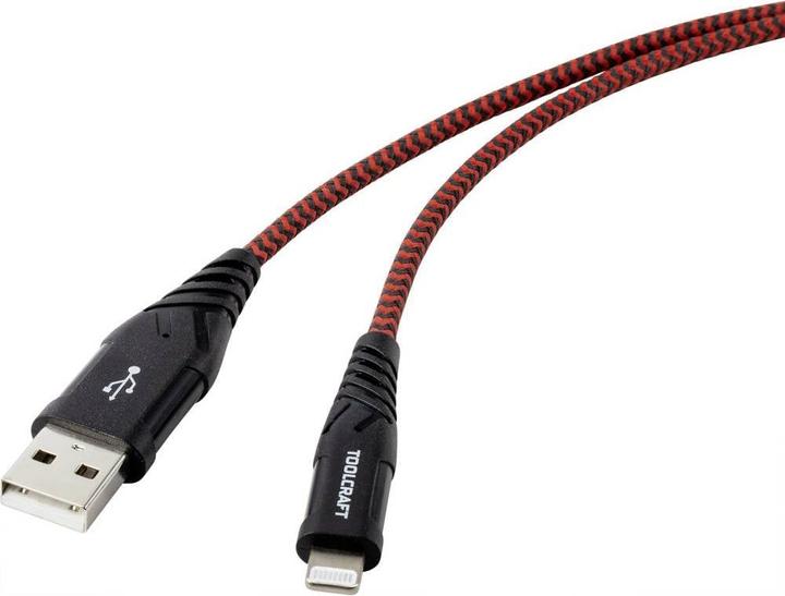 Image du produit Toolcraft Câble USB (1 m, USB 2.0, 12 W)