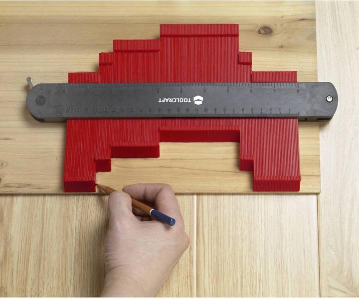 Image du produit Toolcraft Gabarit de contour (25 cm)