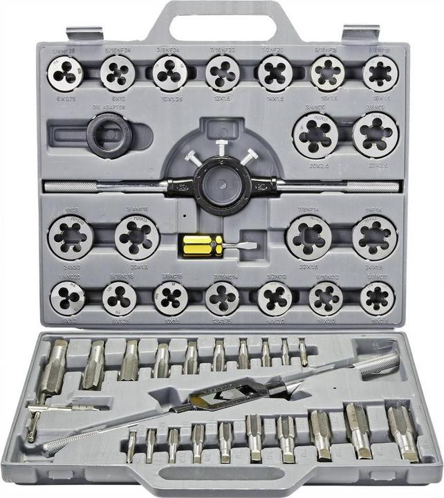 Produktbild Toolcraft Schneideisen- und Gewindebohrer-Set