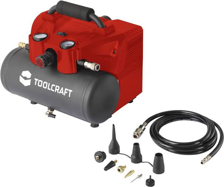 Image du produit Toolcraft Akku-Druckluft-Kompressor AP-1200 (8 bar, 6 l)