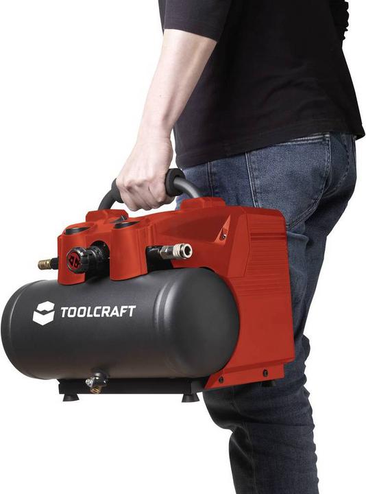 Image du produit Toolcraft Akku-Druckluft-Kompressor AP-1200 (8 bar, 6 l)