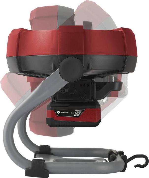 Produktbild Toolcraft Akkubetriebener Ventilator