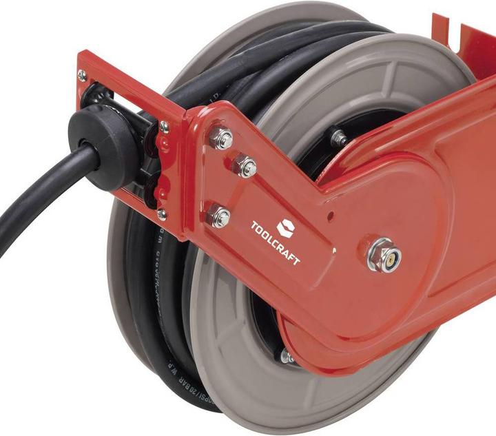 Produktbild Toolcraft Druckluft-Schlauchaufroller 10 m