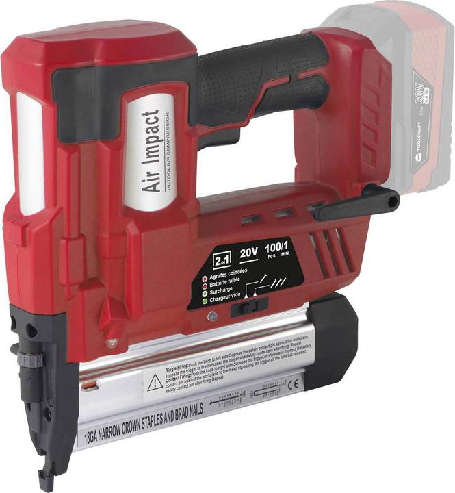 Produktbild Toolcraft Kabellose Nagelpistole