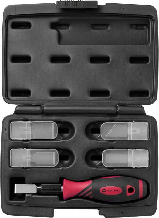 Image du produit Toolcraft 41 pcs. jeu de racloirs 12mm, 16mm, 20mm aluminium