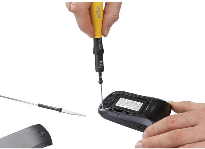 Productafbeelding Wiha TorqueVario S ESD draaimomentschroevendraaierset (1/4", 0.40 Nm, 1 Nm)