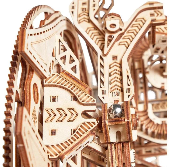 Image du produit Wood Trick Circuit de billes Galaxy - Kit de construction en bois 3D