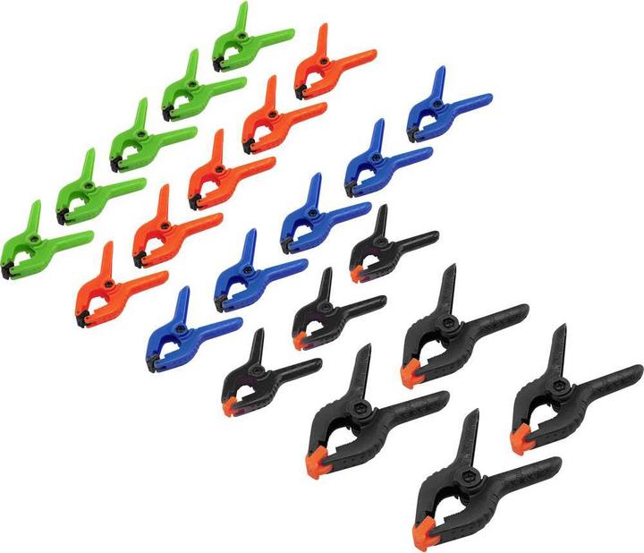 Produktbild Basetech Mini-Spannzwingen-Set 22-teilig (90 mm)