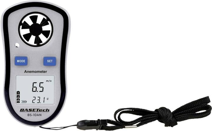 Basetech Anemometro BS-10AN 0,1 bis 30