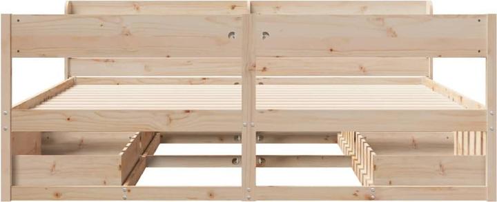 Produktbild VidaXL Bett ohne Matratze 200x200 (200 x 200 cm)