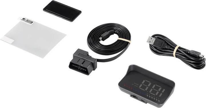 Produktbild Basetech HUD-3.5 Mehrfarbiges 8.9 cm (3.5”³) Head-Up-Display