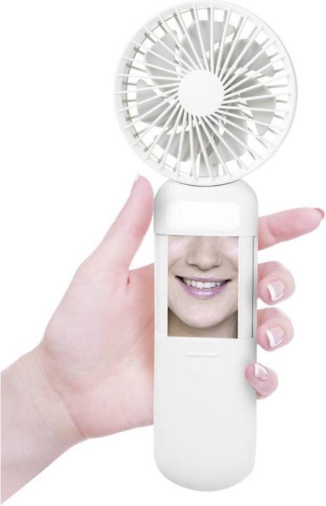 Produktbild Basetech Mini-Handventilator mit Spiegel