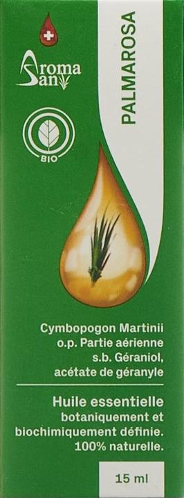 Image du produit AromaSan Palmarosa Huile essentielle bio (15ml)
