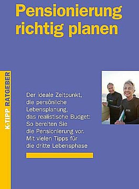 Produktbild Pensionierung richtig planen (Deutsch, Karl Kümin)