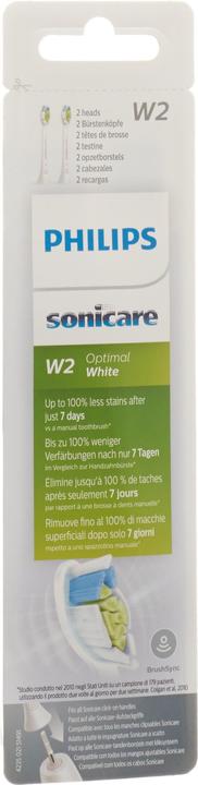 Actual product image Philips Sonicare W2 Optimal White (2 x)