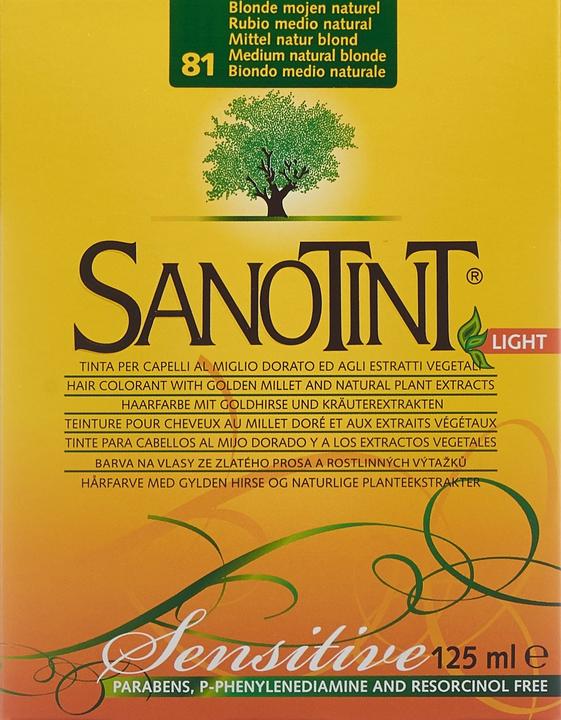 Produktbild Sanotint Sensitive (81 mittel naturblond)