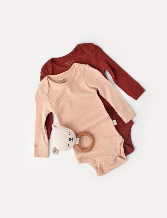 Produktbild BabyCosy Body. langarm. 2 Pack (68)