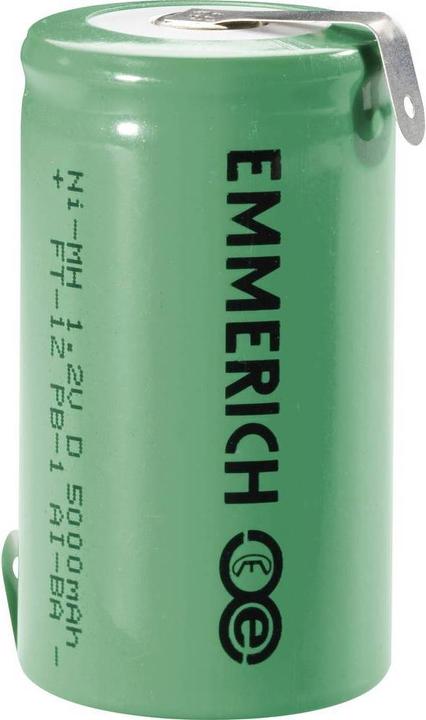 Produktbild Emmerich D NiMH-Akku, ZLF (1.20 V, 5000 mAh)