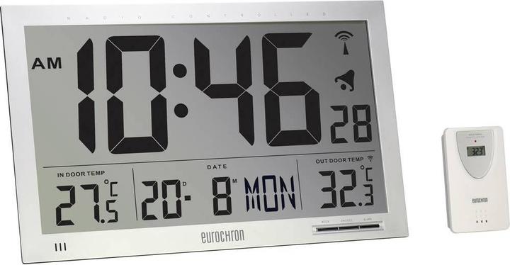 Actual product image Eurochron Radio controlled wall clock