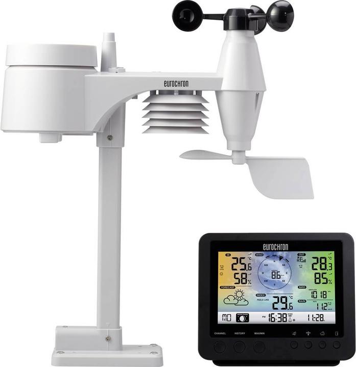Image du produit Eurochron EFWS 01001 Station météo WLAN avec 5 capteurs