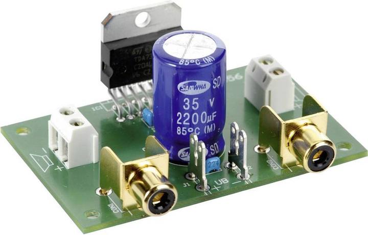Actual product image Conrad Components 2 x 35 W NF amplifier