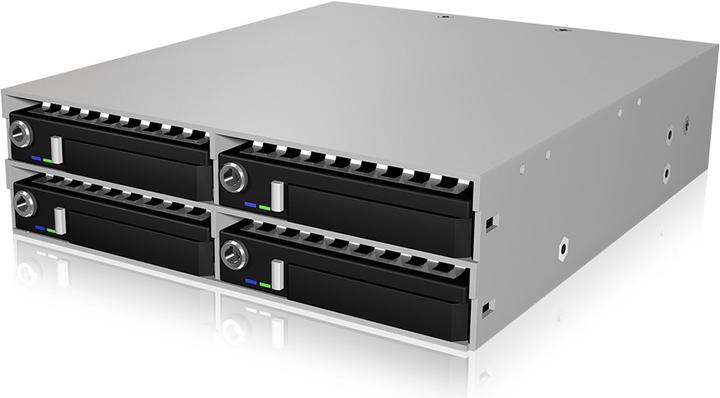 Actual product image Icy Box IB-2222SSK 4-Bay 2.5" Backplane, Hot-SWAP, black