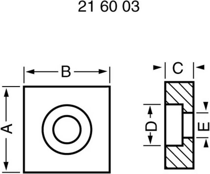 Produktbild Reely Lagerbock 16 Bohrungs-Ø: 16 mm