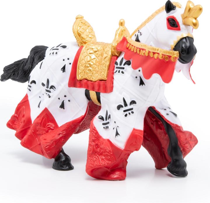 Actual product image Papo King Arthur's horse red