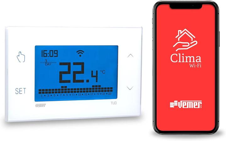 Actual product image Vemer Smart WiFi Thermostat VE785700 mit App-Steuerung