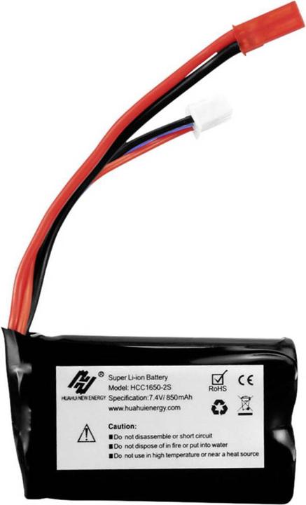 Image du produit Reely Accu de propulsion (L x l x H) 56 x 34 x (7.40 V, 850 mAh)