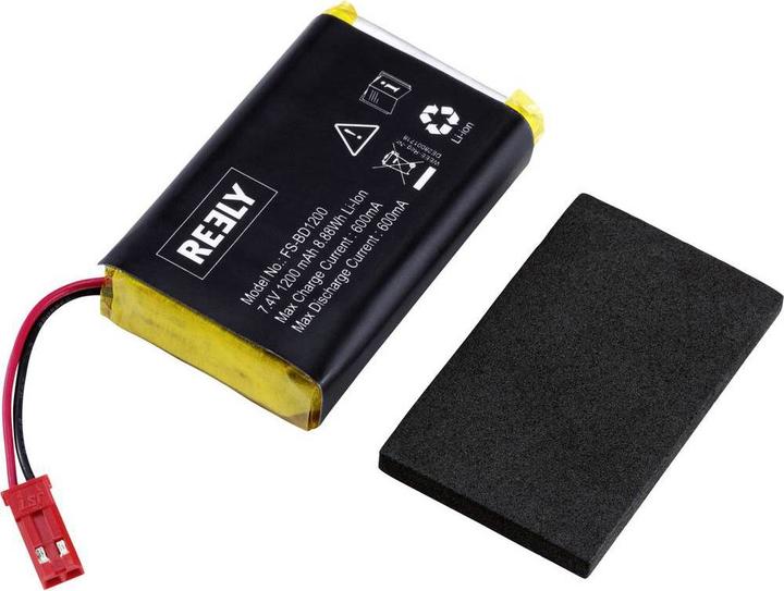 Actual product image Reely Transmitter battery (7.40 V, 1200 mAh)