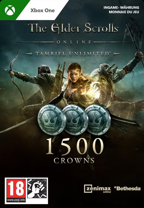 Produktbild Microsoft The Elder Scrolls Online: Tamriel Unlimited Edition 1500 Crowns