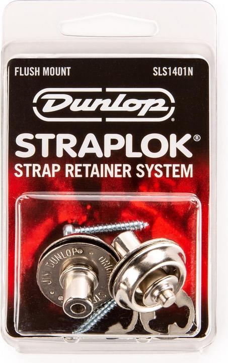 Produktbild Dunlop Jim Straplock Flush Set - Nickel