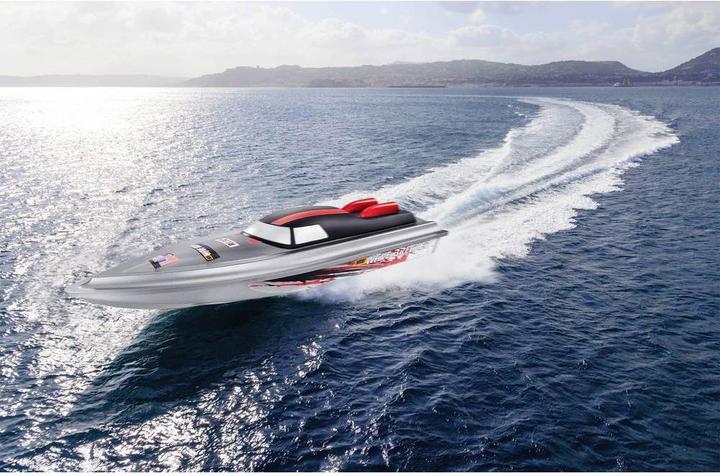 Image du produit Reely Bateau à moteur RC pour débutants Mini Wavebreaker 2.0