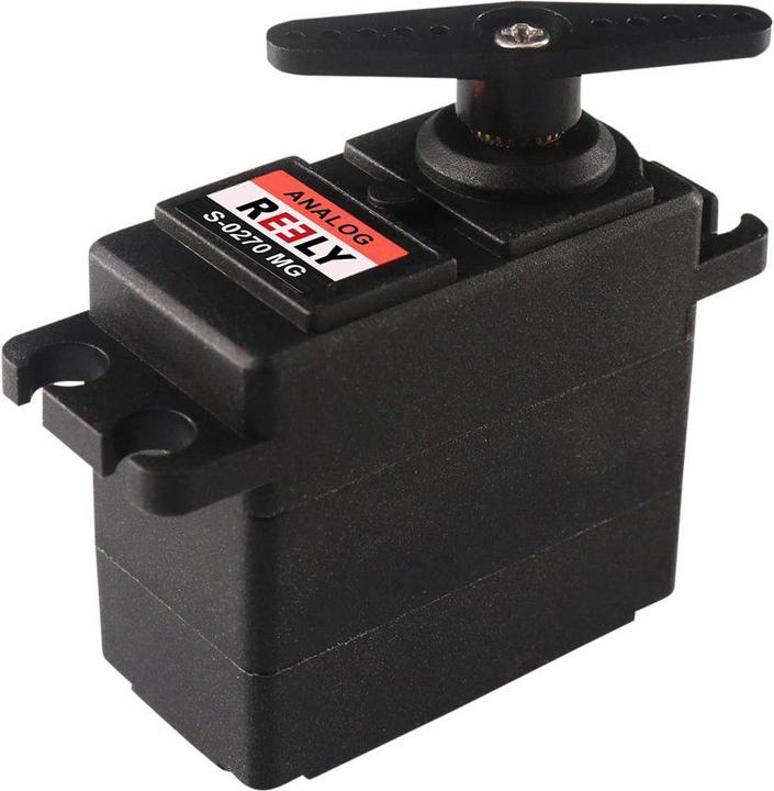 Actual product image Reely Micro servo Analogue servo Gear material: Metal Connector system: JR