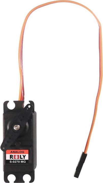 Actual product image Reely Micro servo Analogue servo Gear material: Metal Connector system: JR