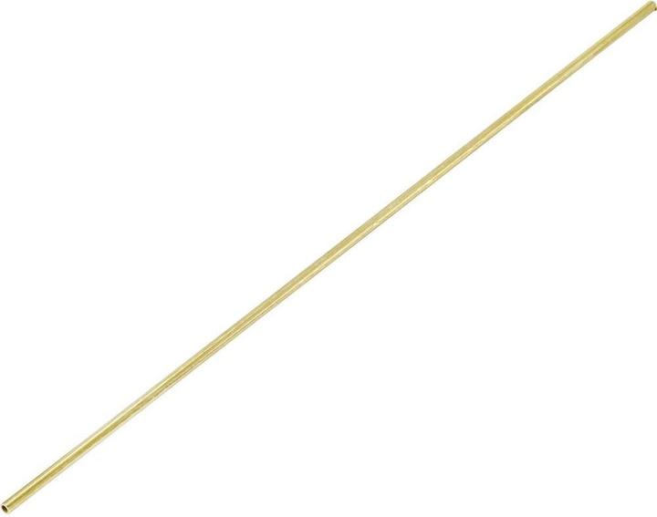 Reely Messing Rohr Stab (Ø x L) 8 mm x 500 mm Innen-Durchmesser: 6 mm 1 St.