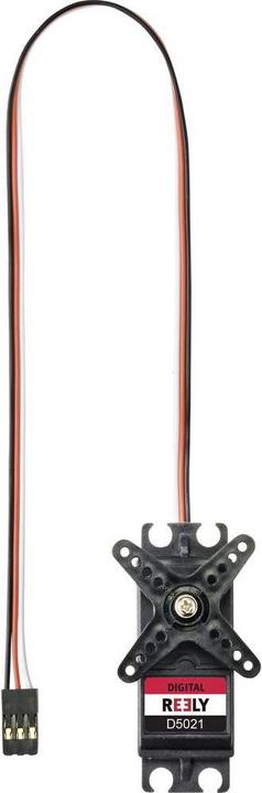 Produktbild Reely Standard-Servo D5021 Digital-Servo Getriebe-Material: Kunststoff Stecksystem: JR