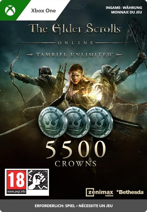 Image du produit Microsoft The Elder Scrolls Online : Tamriel Unlimited Edition 5500 Couronnes (5500 CHF)